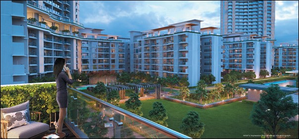 Plumeria facade at Godrej Woods