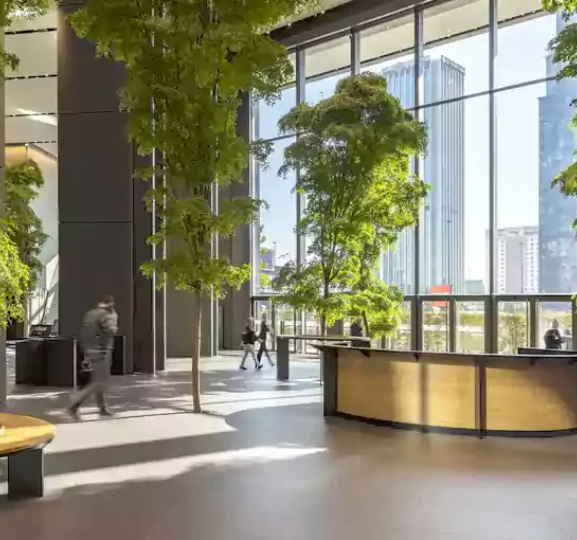 Modern clubhouse at Godrej Arden, Greater Noida