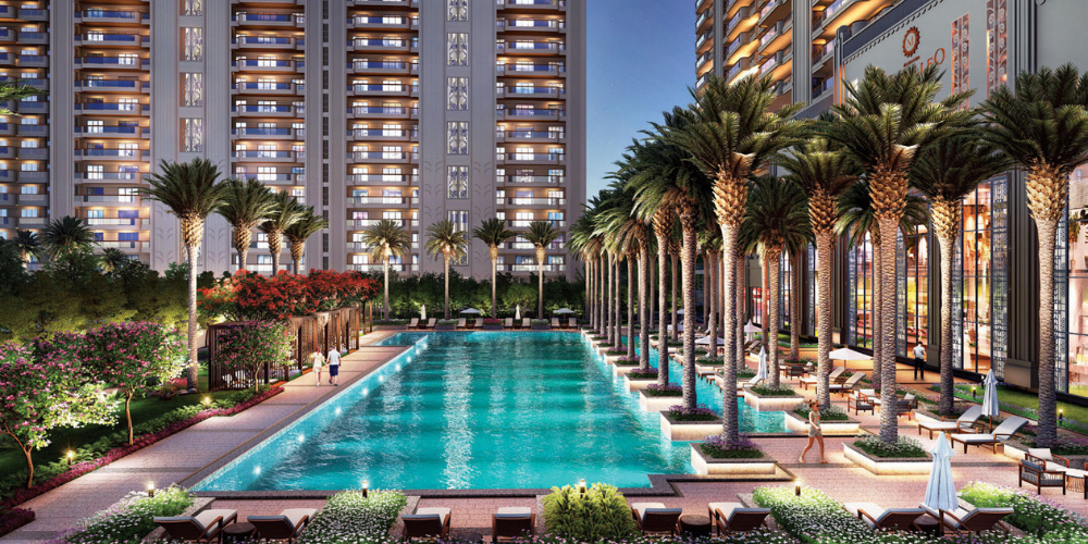 ACE Mahagun Medalleo-swiiming pool