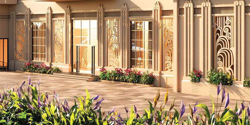 ACE Mahagun Medalleo- entrace gate