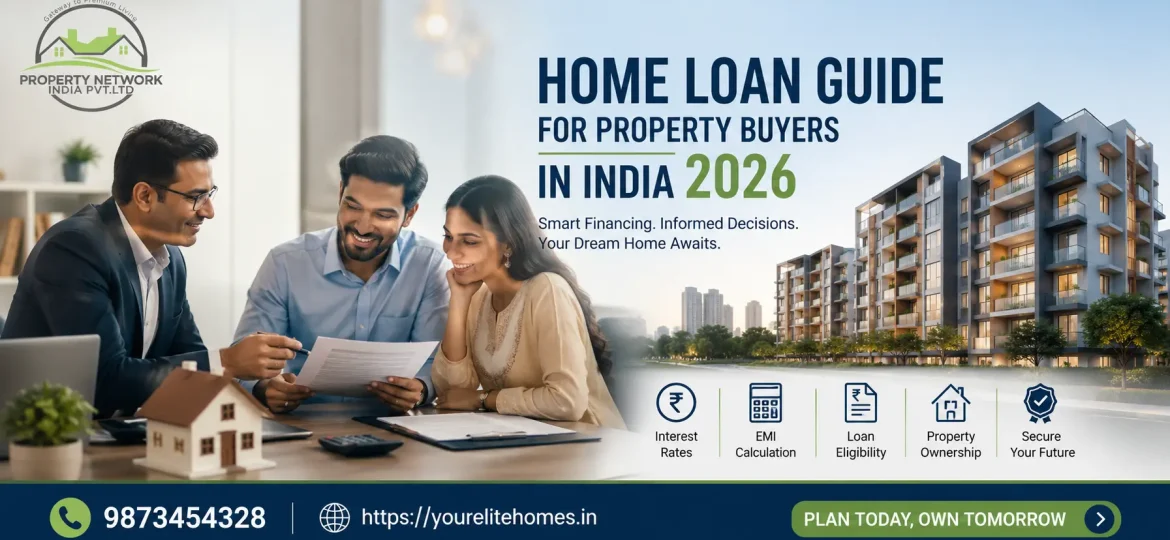 Home Loan Guide for Property Buyers in India – EMI, eligibility and property financing
