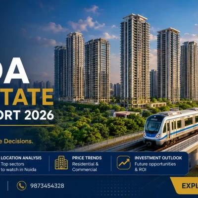 Noida Real Estate Market Report 2026 showing Noida residential property market